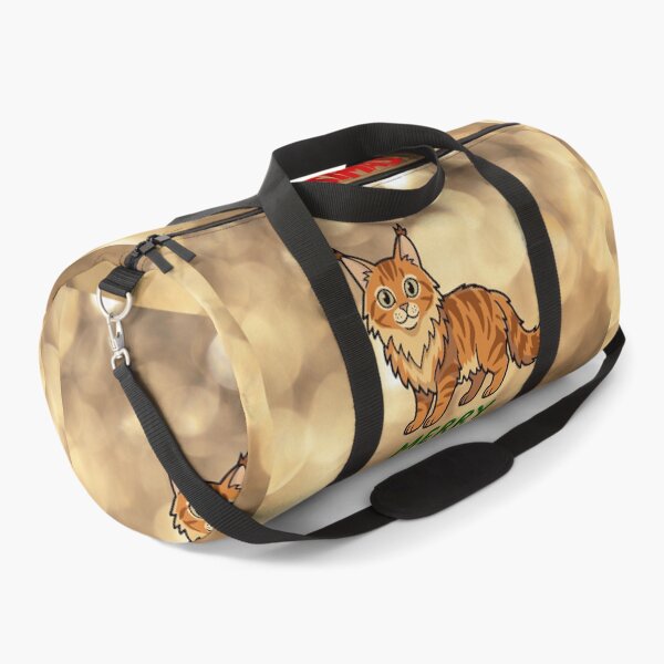 Item preview, Cute Maine Coon Cat Merry Christmas Holiday Art designed and sold by stormk10.