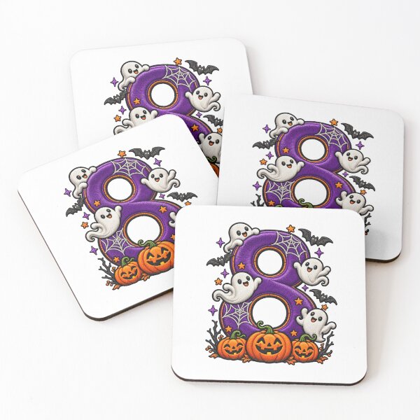 Item preview, Halloween Number 8 Ghosts Pumpkins Spooky Costume designed and sold by ArtDesignTp.
