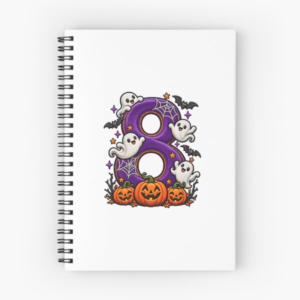 Item preview, Halloween Number 8 Ghosts Pumpkins Spooky Costume designed and sold by ArtDesignTp.