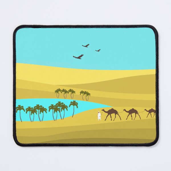 Item preview, Caravan in the Golden Desert designed and sold by ArtisticJump.