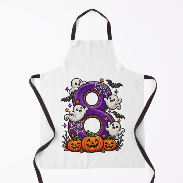 Item preview, Halloween Number 8 Ghosts Pumpkins Spooky Costume designed and sold by ArtDesignTp.