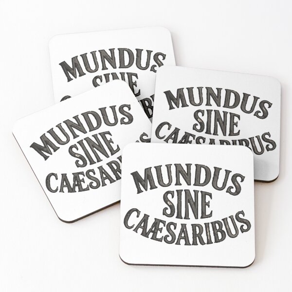 Item preview, Mundus Sine Caesaribus Latin Expression Design designed and sold by ArtDesignTp.