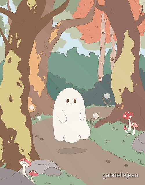 Item preview, Ghost in the Forest 1 designed and sold by gabriellejean.