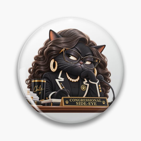 Item preview, Committee Queen Side eye Cat designed and sold by InspireHerTribe.