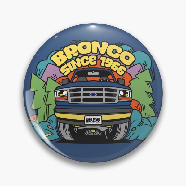 Item preview, 5th Generation Bronco - Brilliant Blue Metallic designed and sold by Justin Ellis.