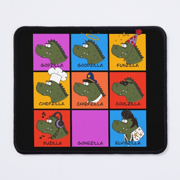Item preview, Godzilla moods designed and sold by VaniTee Fair.