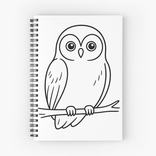 Item preview, Minimalist Owl - Line Art Design designed and sold by SimpleLinesCo.