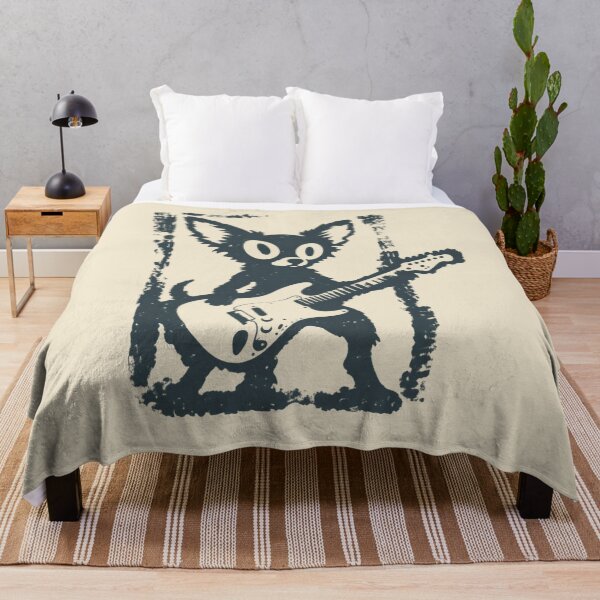 Item preview, Chihuahua Playing Electric Guitar Vintage Grunge Dog Art designed and sold by AmiGraph.