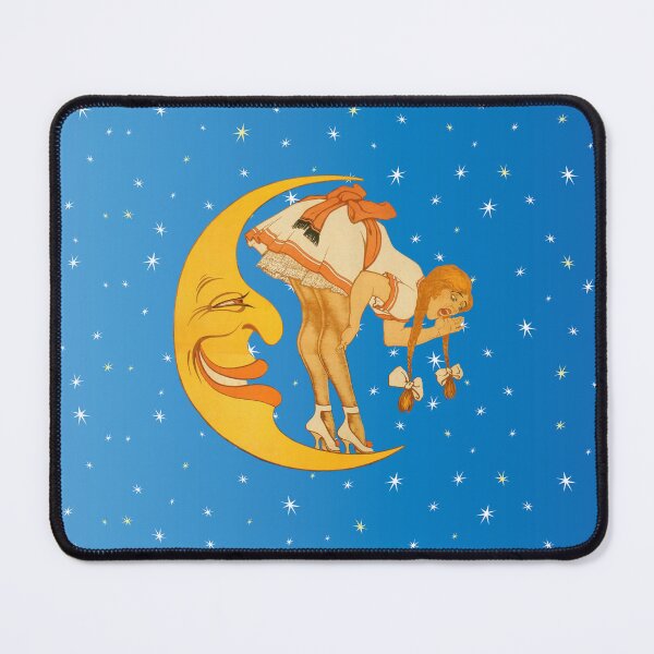 Item preview, Girl in the Moon designed and sold by GrayHareCards.
