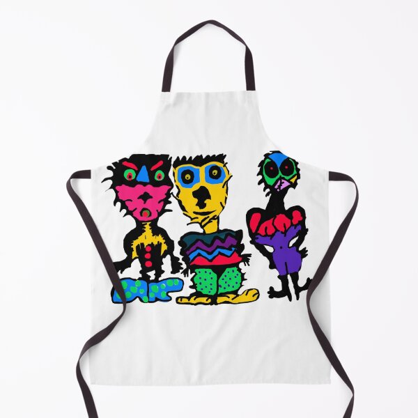 Item preview, Abstract funky, doodle characters  designed and sold by Zahiramouhib.