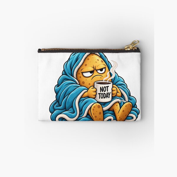 Item preview, Not Today Potato – Funny Tired Potato Meme designed and sold by MoodMinistry.