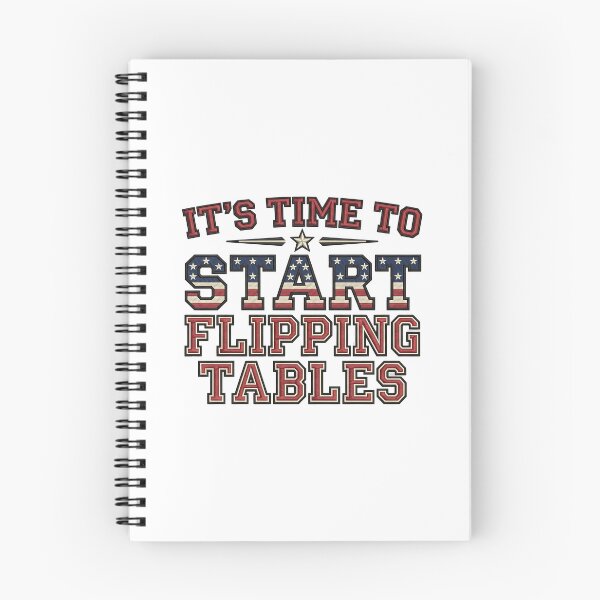 Item preview, It's Time To Start Flipping Table Funny Table Joke designed and sold by ArtDesignTp.