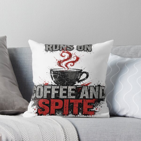 Item preview, runs-on-coffee-and-spite-edgy-grunge designed and sold by kyoubi100.