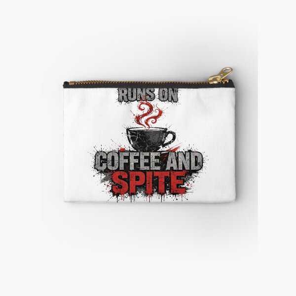 Item preview, runs-on-coffee-and-spite-edgy-grunge designed and sold by kyoubi100.