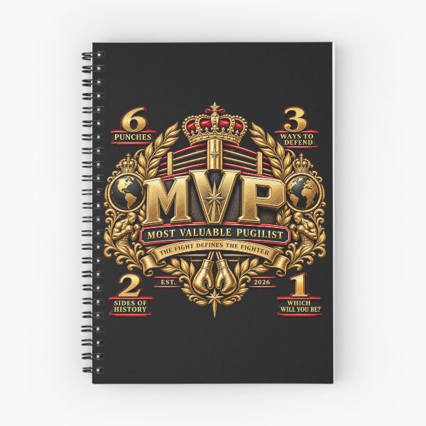 Item preview, MVP Boxing Emblem - The Fight Defines The Fighter designed and sold by Apex_N_Action.