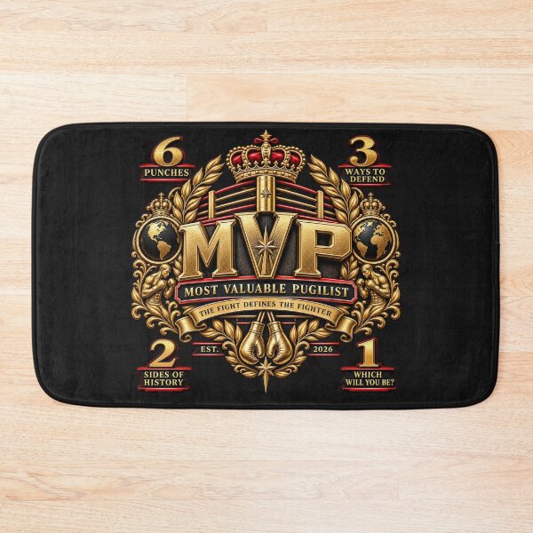 Item preview, MVP Boxing Emblem - The Fight Defines The Fighter designed and sold by Apex_N_Action.