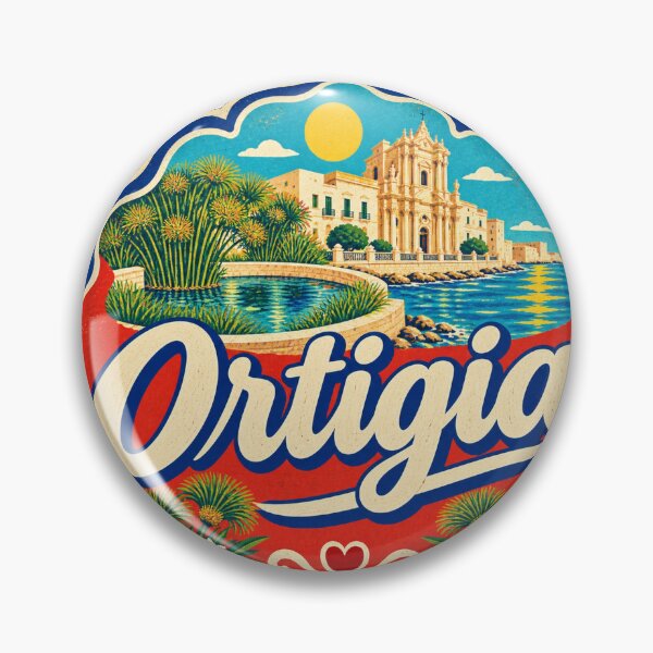 Item preview, Ortigia Italy Travel Souvenir Painted Italian Sign designed and sold by VisualArtsOasis.