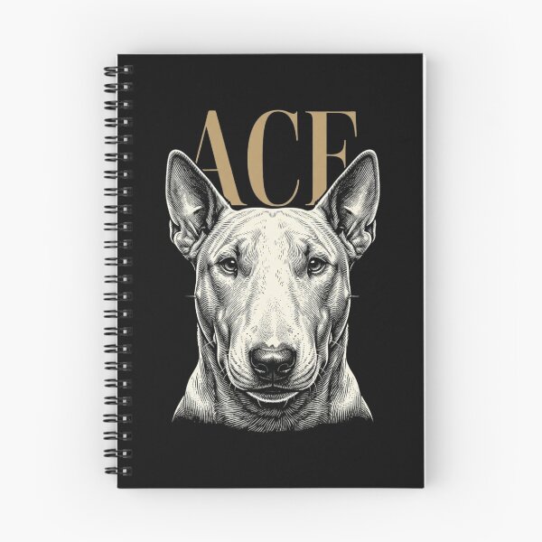 Item preview, Vintage Bull Terrier Ace Dog Engraving Detailed Woodcut Bullie Mom & Dad designed and sold by raedattia.