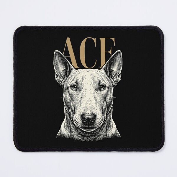 Item preview, Vintage Bull Terrier Ace Dog Engraving Detailed Woodcut Bullie Mom & Dad designed and sold by raedattia.
