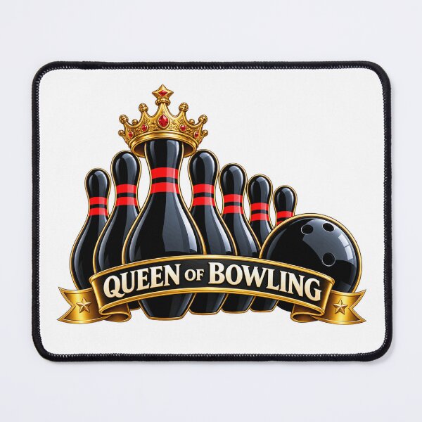 Item preview, Queen of Bowling Women’s designed and sold by POP FACTORY.