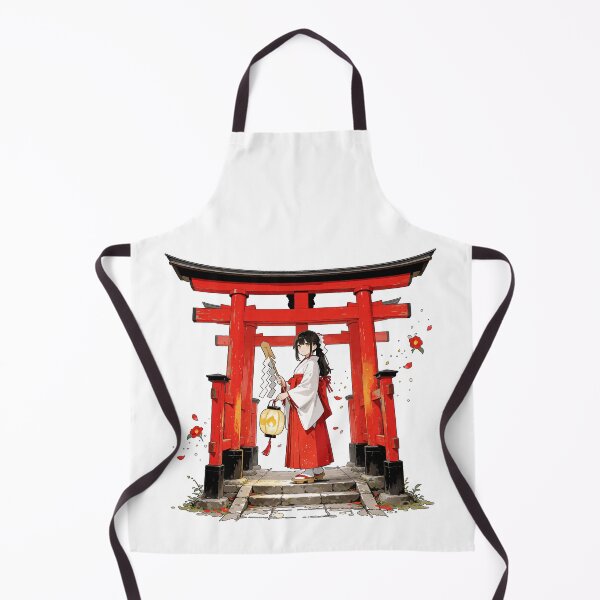 Item preview, Miko Shrine Maiden – Sacred Temple Priestess designed and sold by WUSCHELWORKS.