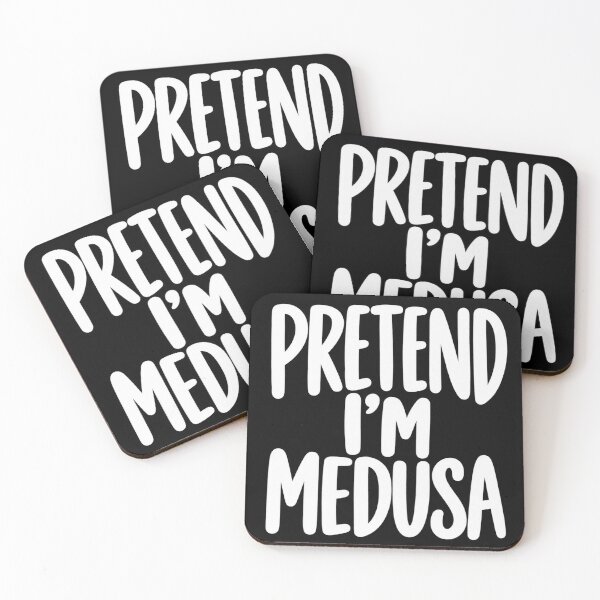 Item preview, Pretend I'm a Medusa Costume Halloween Easy Greek Mythology Funny T-Shirt designed and sold by Trendably.
