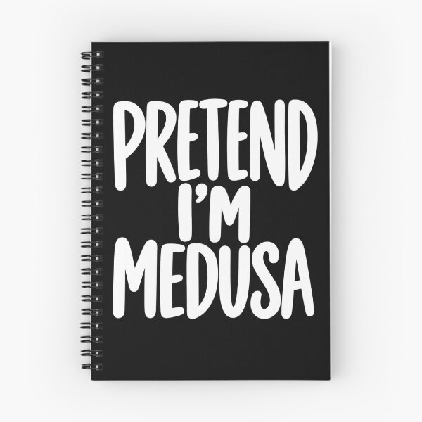 Item preview, Pretend I'm a Medusa Costume Halloween Easy Greek Mythology Funny T-Shirt designed and sold by Trendably.
