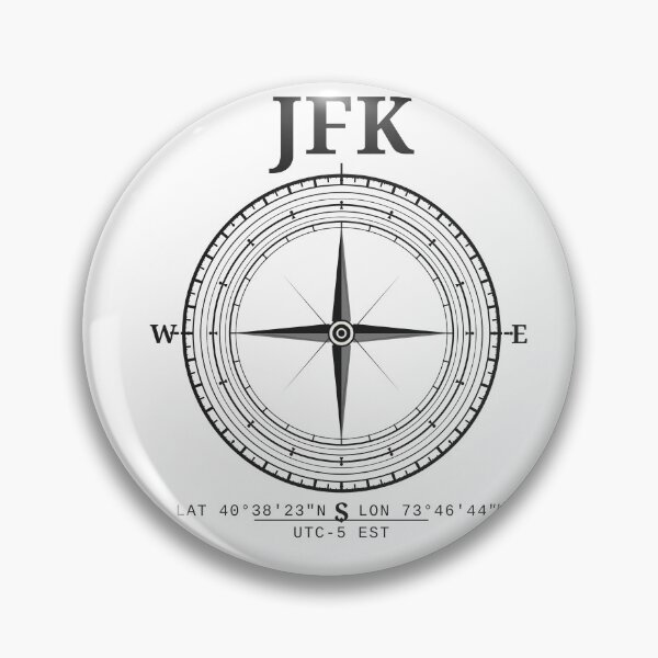 Item preview, New York JFK Airport Compass Travel Design designed and sold by SlantCity.