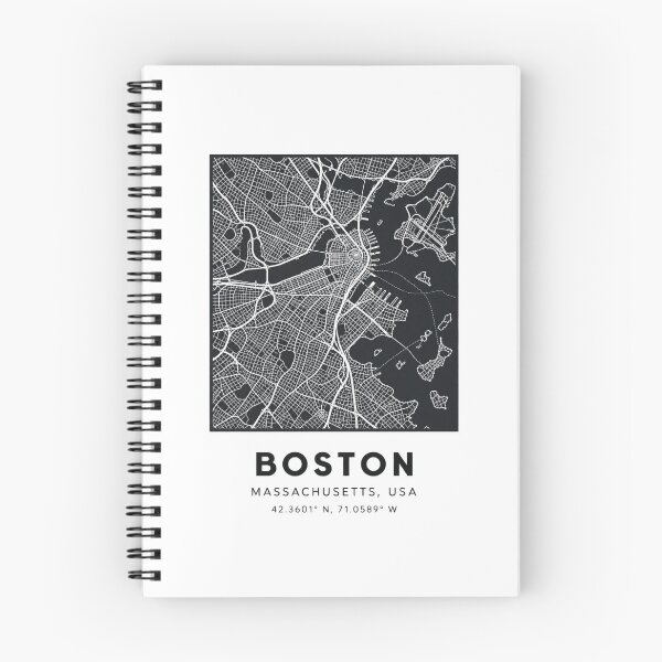 Item preview, Boston Massachusetts City Map Minimalist Street Grid Art designed and sold by Whirx.