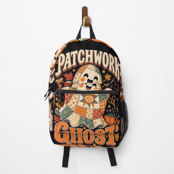 Item preview, Patchwork Ghost Quilter Halloween Autumn Quilting designed and sold by MOTIFOLK.
