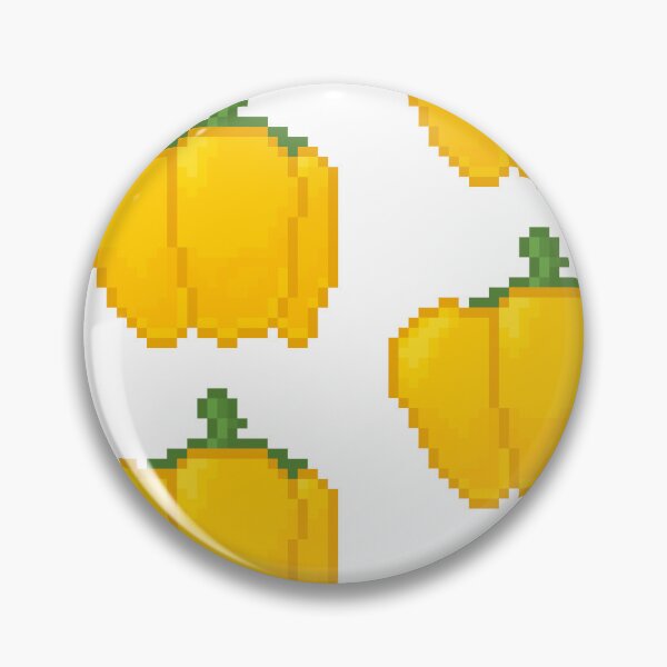 Item preview, Pixel Art Bell Pepper | Kawaii Vegetable Design designed and sold by suawu.
