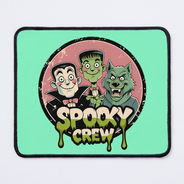 Item preview, Spooky Crew Monsters designed and sold by Structure-Blue.