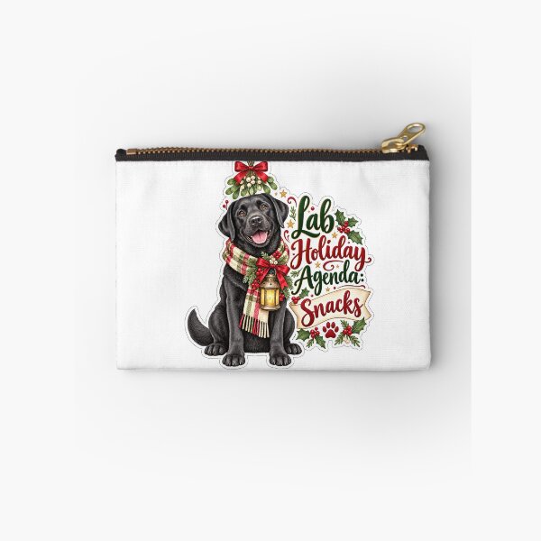 Item preview, Lab Holiday Agenda Snacks Black Labrador Christmas designed and sold by badburropress.