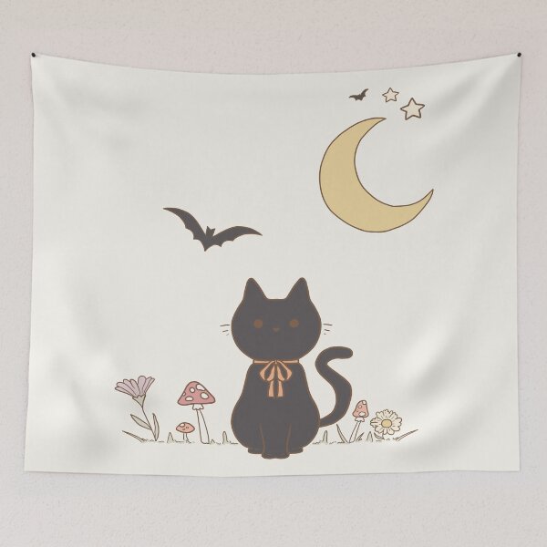 Item preview, Witch's Cat designed and sold by gabriellejean.