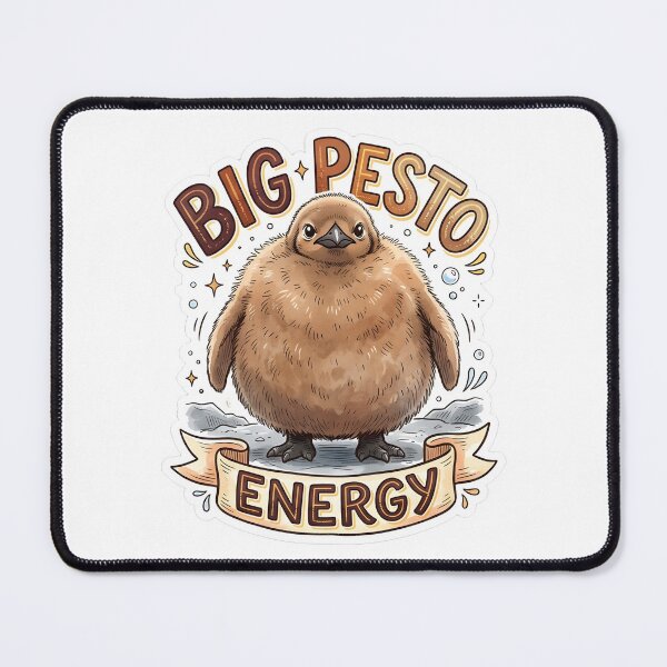 Item preview, Big Pesto Energy – Pesto Penguin Chick Meme Design for Penguin Fans designed and sold by Fuechse.