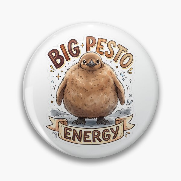 Item preview, Big Pesto Energy – Pesto Penguin Chick Meme Design for Penguin Fans designed and sold by Fuechse.