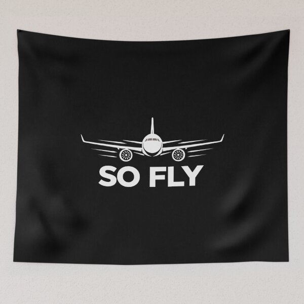 Item preview, So Fly Airplane Aviation Flight Attendant Pilot Funny designed and sold by Whirx.
