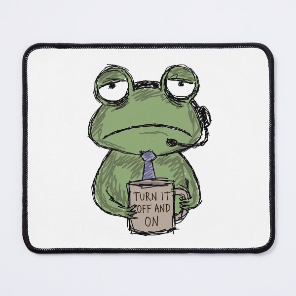 Item preview, Frog IT Support | Funny Office Humor designed and sold by The Oakhaven Archive.