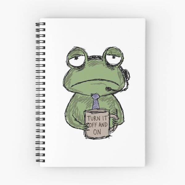 Item preview, Frog IT Support | Funny Office Humor designed and sold by The Oakhaven Archive.