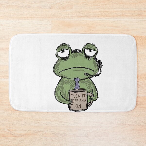 Item preview, Frog IT Support | Funny Office Humor designed and sold by The Oakhaven Archive.
