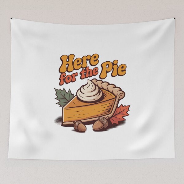 Item preview, here for the pie retro autumn pumpkin pie illustration designed and sold by DariaOltes.