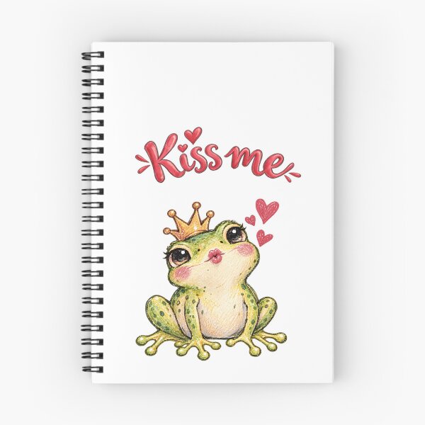 Item preview, Kiss Me Frog Prince, Watercolor Sticker Set designed and sold by VelvetClawStudio.