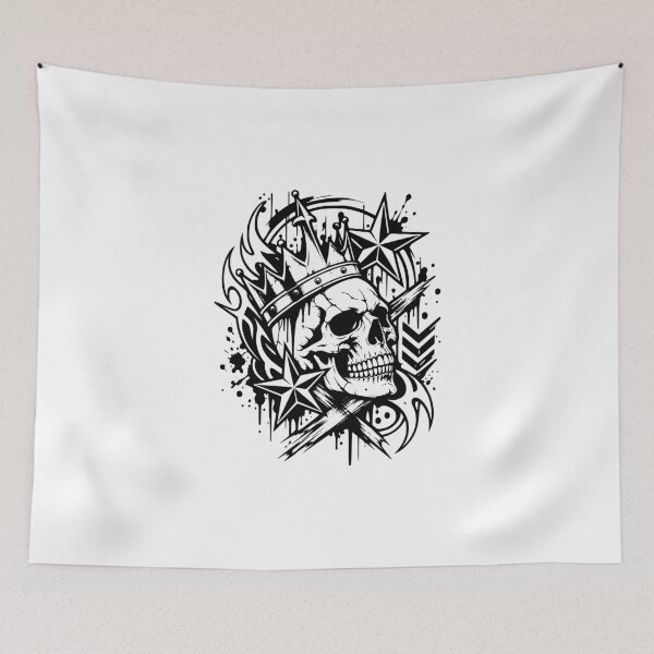 Item preview, Royal Skull Gothic Design designed and sold by Pommes im Bett.