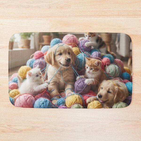 Item preview, Puppies kittens and string designed and sold by Unique designs for all ages.