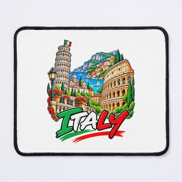 Item preview, Italy Illustrated Travel Art designed and sold by EdwinkOne.