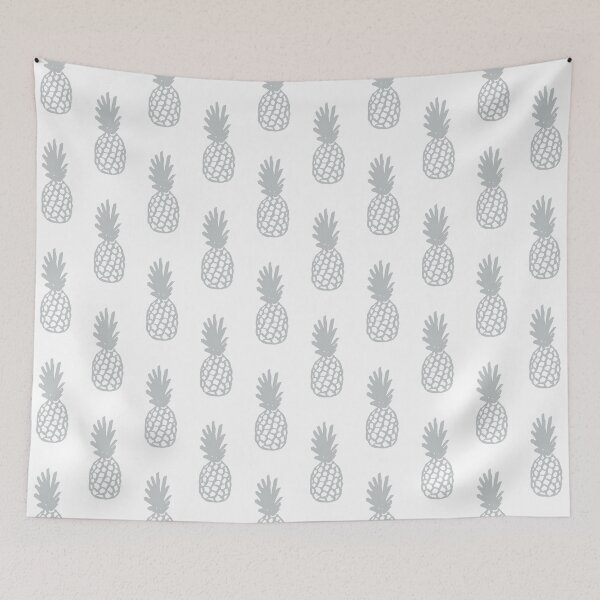 Item preview, Light Grey Pineapple designed and sold by Cool Fun  Awesome Time.