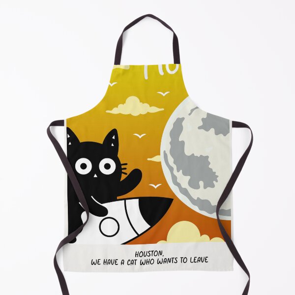 Item preview, Off To The Moon! Adorable Kitten designed and sold by DibujandoPorfa.