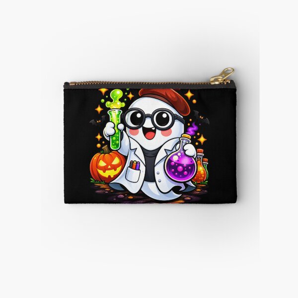 Item preview, Halloween Scientist Ghost – Cute Potion Lab Art designed and sold by aliyehc.