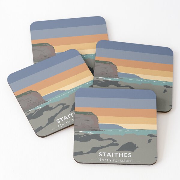 Item preview, The coast at Staithes designed and sold by MJDesign73.