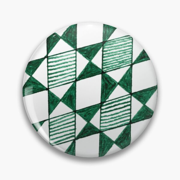 Item preview, Abstract mosaic in green designed and sold by ExiniaNullPunktNull.